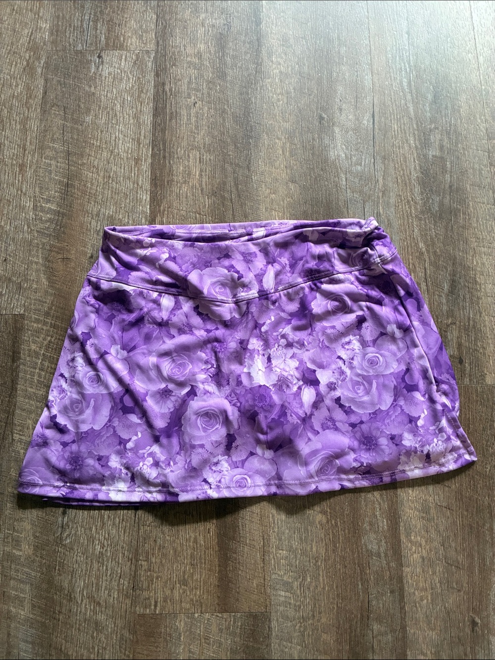 Purple Floral Women’s Skirt
